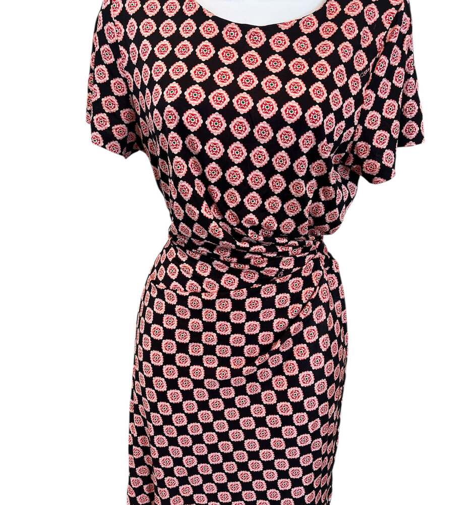 Diane von Furstenberg DVF Multicolor Zoe Silk Dress